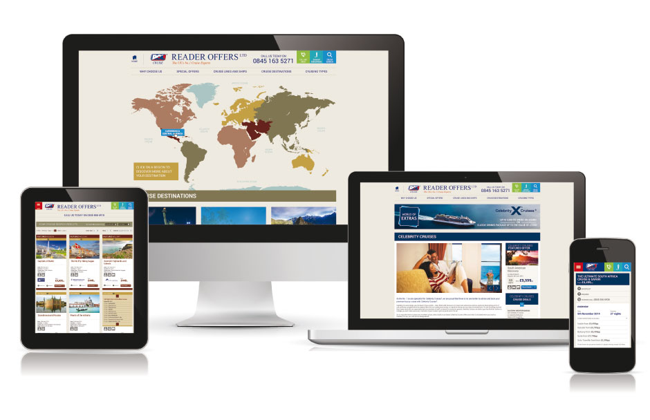 Responsive website designs: The essential advantages for online businesses with powerful examples