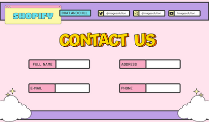 How to create a contact us page for your Shopify store with examples